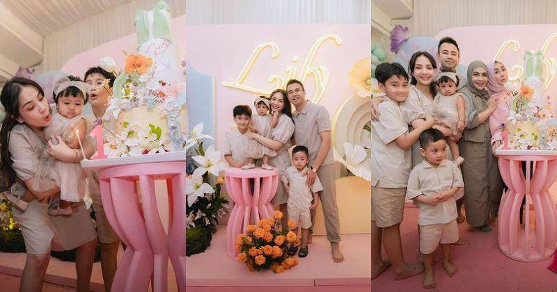 9 Momen Pesta Ulang Tahun Pertama Lily Anak Nagita Slavina, Meriah!
